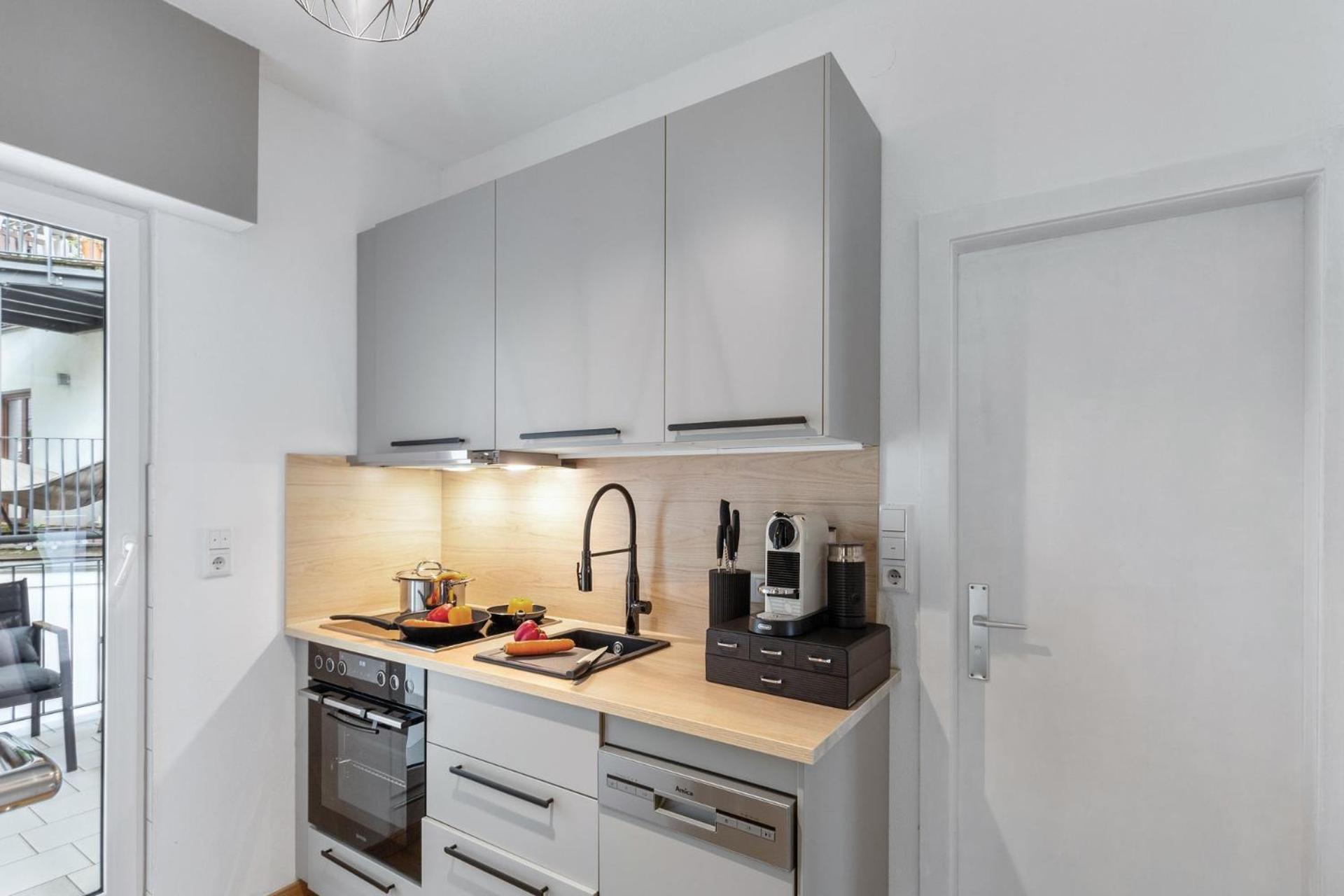 Next DownTown Apartment Parking Kitchen near Messe Frankfurt am Main Exteriör bild